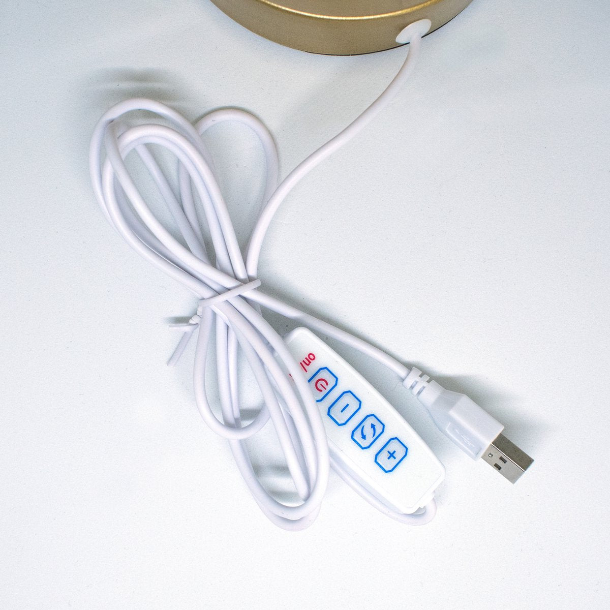 Tafellamp - Led Lamp - Goud - Elegantie Verlicht - Spiraalvormig - Spiraal Design - Dimbare Led